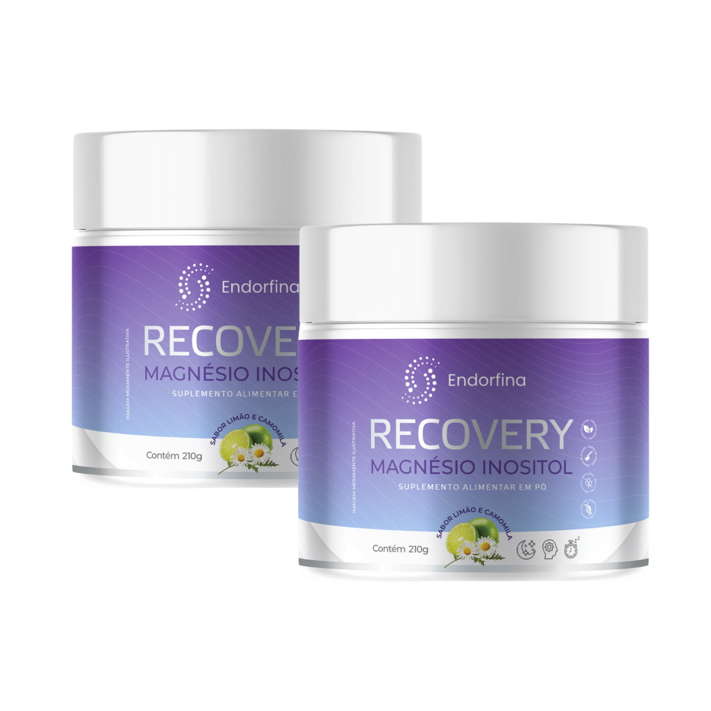 Recovery Magnésio Inositol 210g | Endorfina