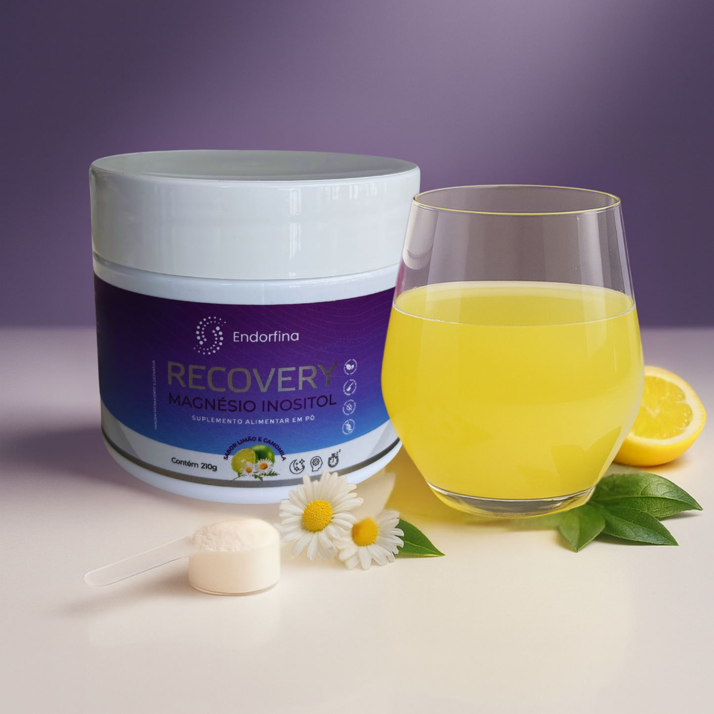 Recovery Magnésio Inositol 210g | Endorfina