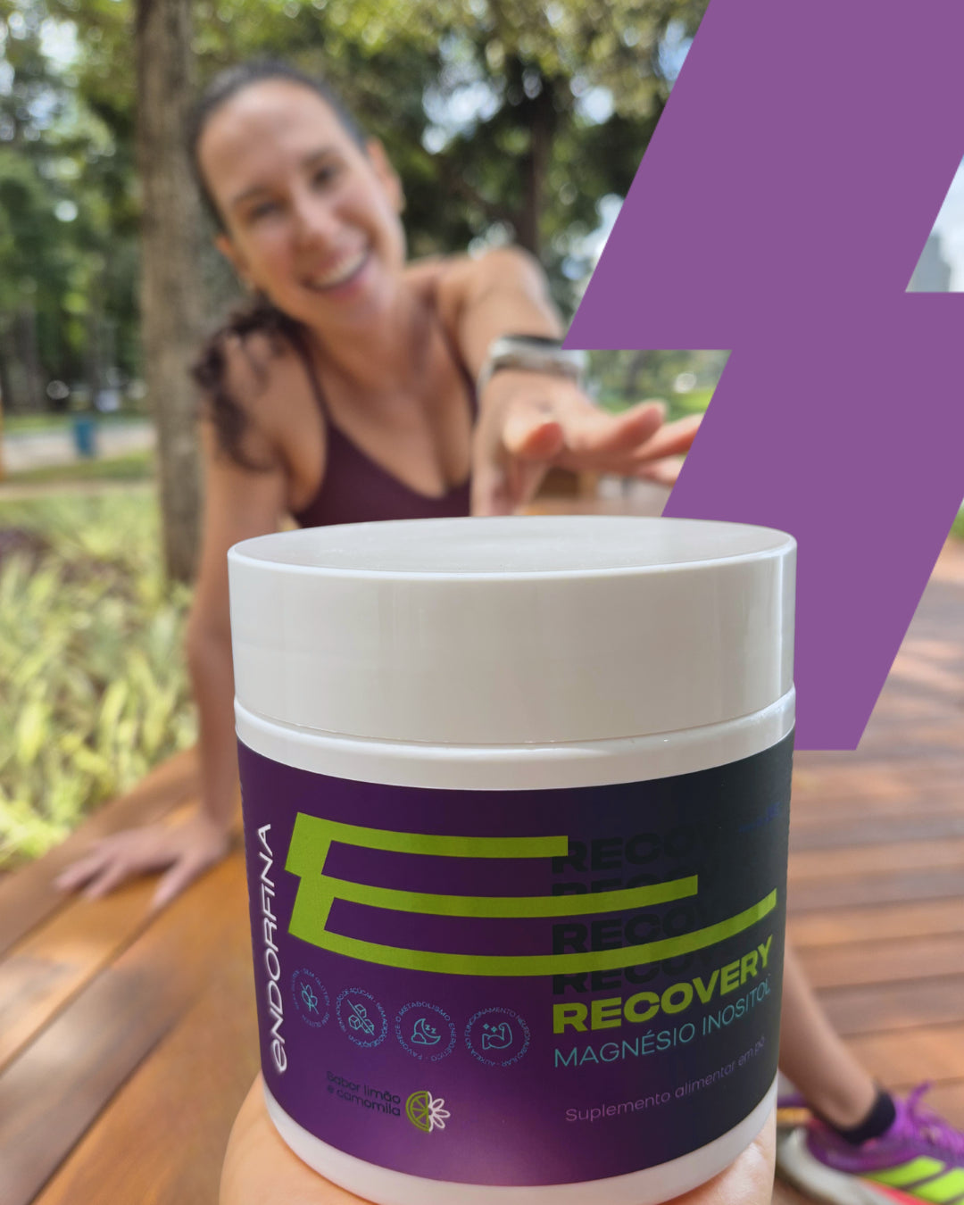 Recovery Magnésio Inositol 210g | Endorfina