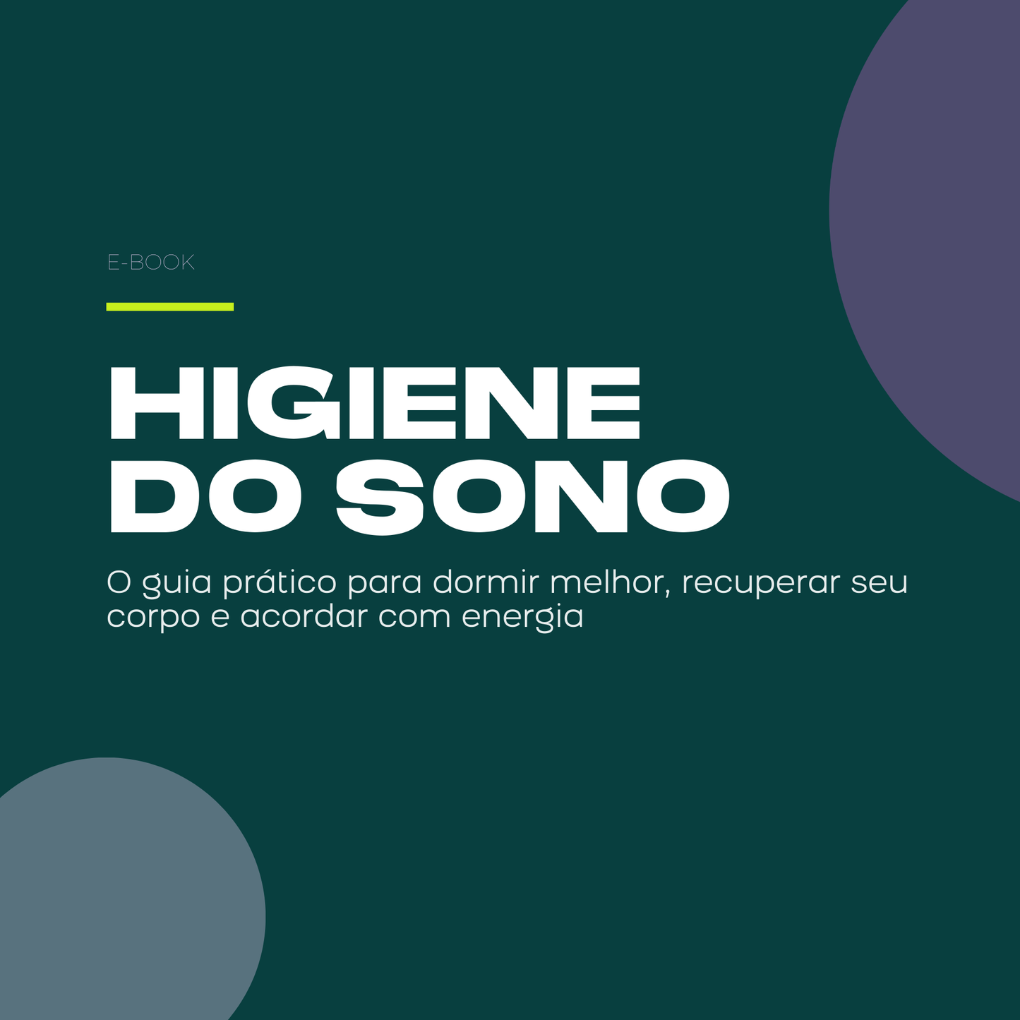 E-book Higiene do Sono