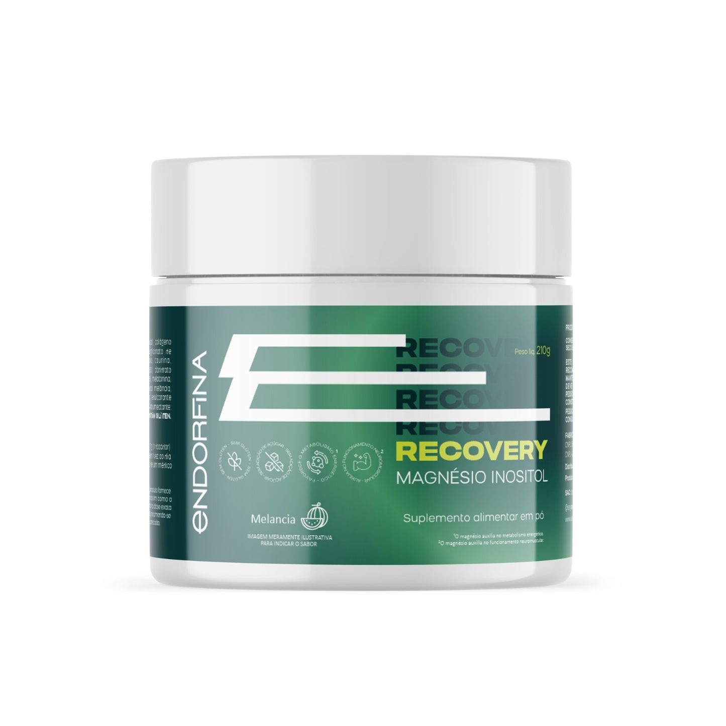 Recovery Magnésio Inositol 210g | Endorfina
